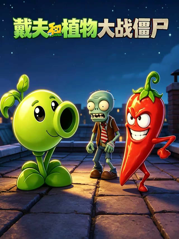 戴夫和植物大战僵尸封面图