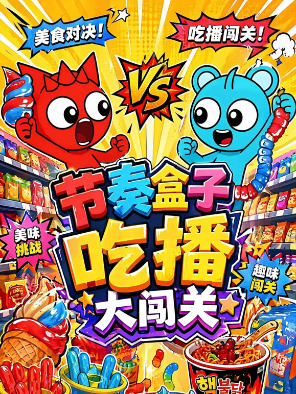 节奏盒子吃播大闯关封面图