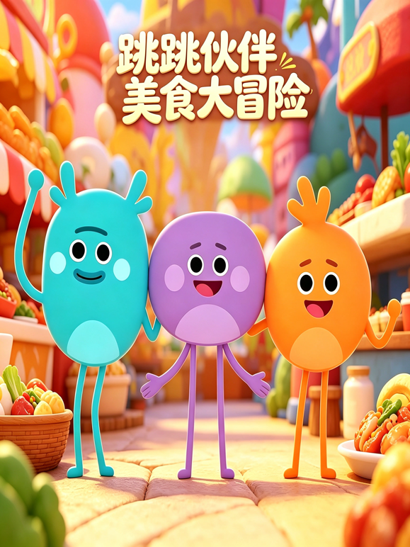 跳跳伙伴美食大冒险封面图