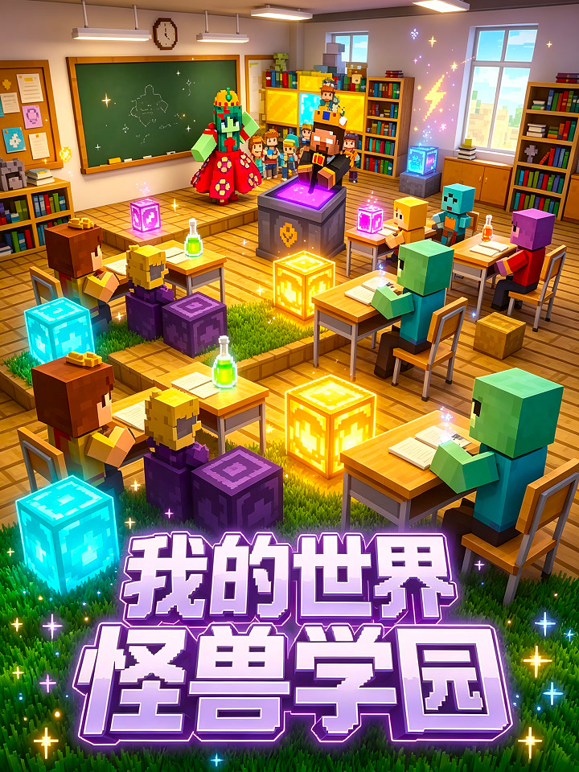 我的世界怪兽学园封面图