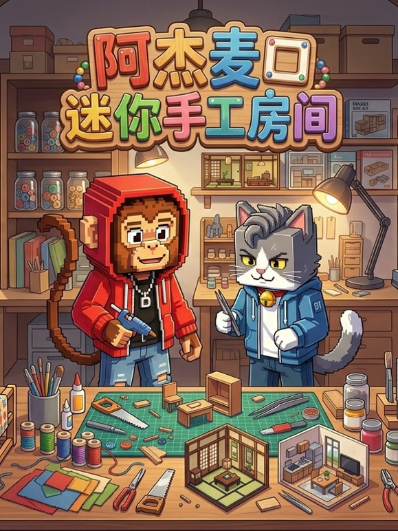 阿杰麦口迷你手工房间封面图