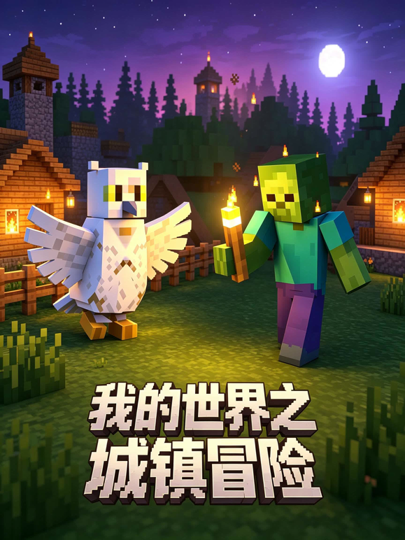 我的世界之城镇冒险封面图